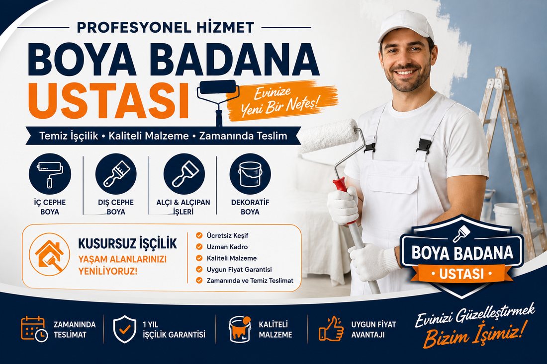 Kahramanlar boya badana ustası – profesyonel boyacı